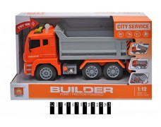 Вантажівка інерційна, озвучена, зі світлом, в коробці WY810B р.35,5*14,5*21см.