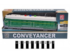 Потяг інерційний, озвучений, зі світлом, в коробці RJ024 р.26,2*7,5*10,5см.