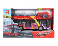 Автобус інерційний, озвучений, зі світлом в коробці RJ5505B р.32*10*18,3см