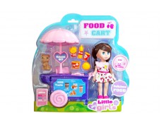 Лялька "Mini doll" "Street Food" на блістері 63022 р.30*29*10см