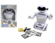 Скарбничка-сейф "Robot Piggy Bank" з кодом в коробці 6688-8 р.29*20*12см